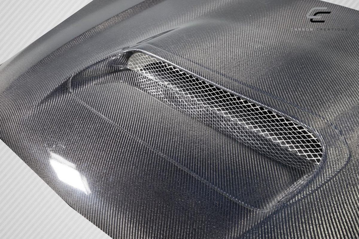 2018-2023 Subaru Crosstrek STI Look Hood, Carbon Fiber - view 5