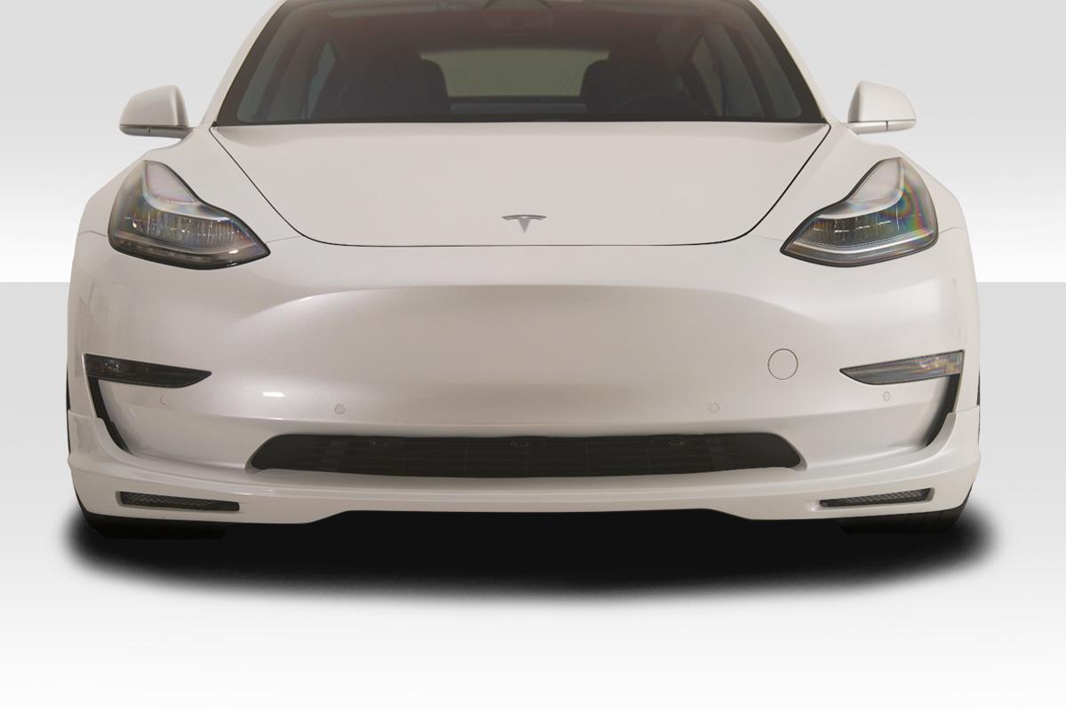 2018-2023 Tesla Model 3 GT Concept Front Lip, Fiberglass - view 1