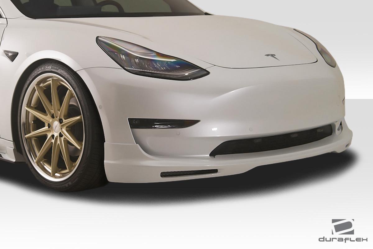 2018-2023 Tesla Model 3 GT Concept Front Lip, Fiberglass - view 2