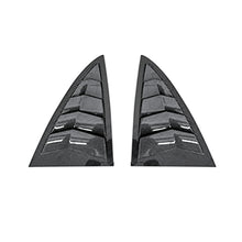 2018-2023 Tesla Model 3 Side Window Louvers, Carbon Look