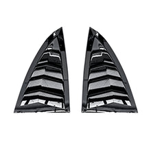 2018-2023 Tesla Model 3 Side Window Louvers, Gloss Black