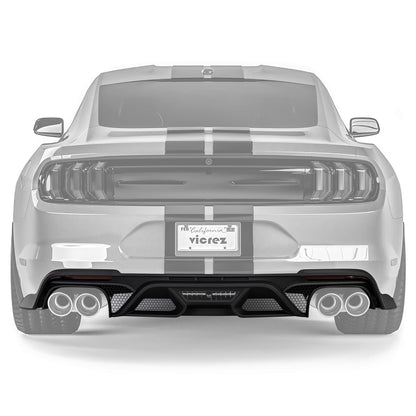 2018-2024 Ford Mustang GT500 Style Rear Diffuser - view 2