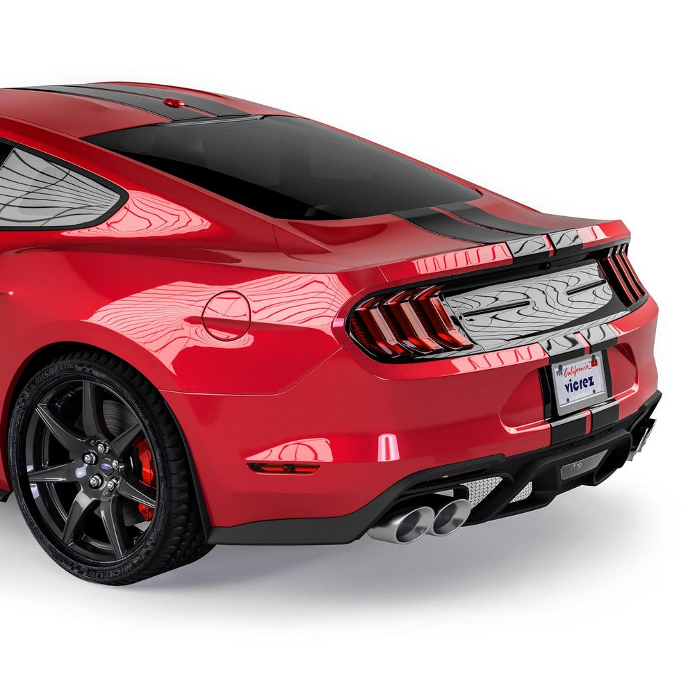 2018-2024 Ford Mustang GT500 Style Rear Diffuser - view 5