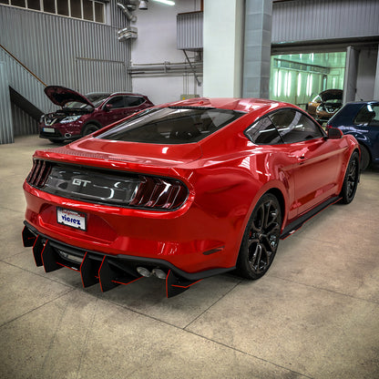 2018-2025 Ford Mustang Centa VR2 Rear Diffuser - view 3