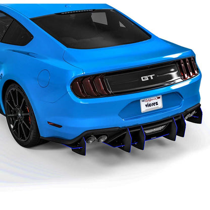 2018-2025 Ford Mustang Centa VR2 Rear Diffuser - view 6