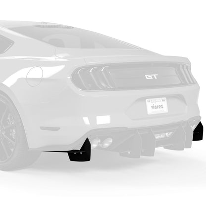 2018-2025 Ford Mustang Centa VR2 Rear Diffuser - view 8