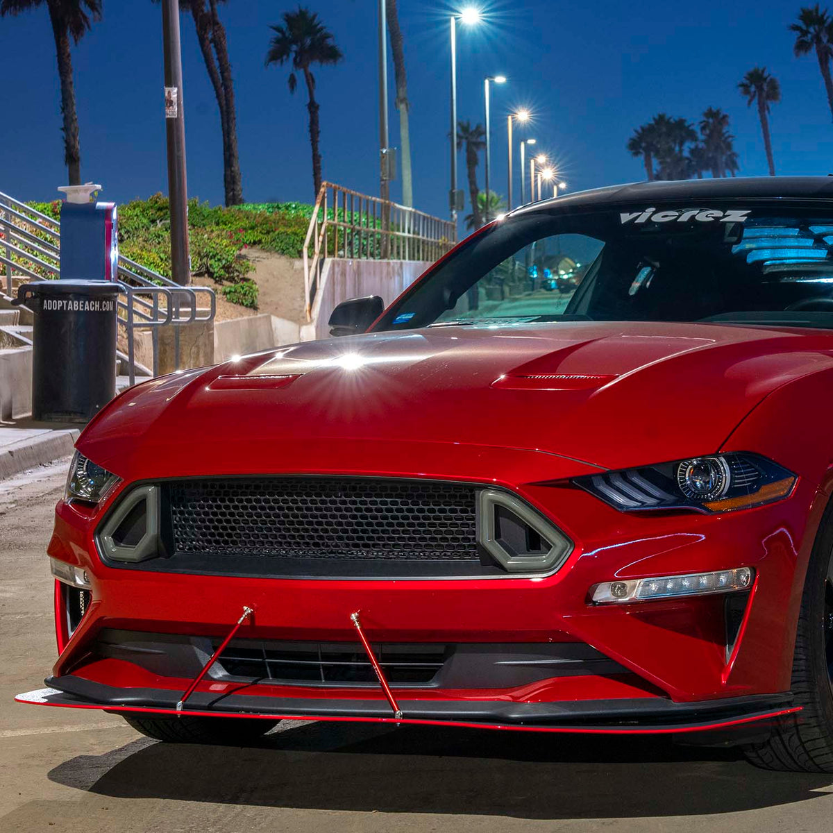 2018-2025 Ford Mustang Full Aero Package, 3-Piece Kit - view 9