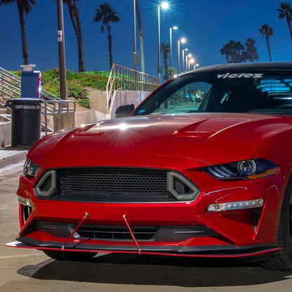 2018-2025 Ford Mustang Full Aero Package, 3-Piece Kit - view 9