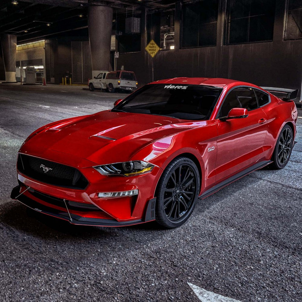 2018-2025 Ford Mustang Full Aero Package, 3-Piece Kit - view 13
