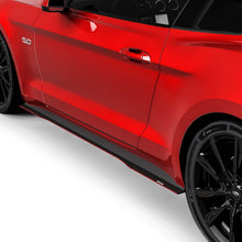 2018-2025 Ford Mustang LV Style Side Splitters, ABS