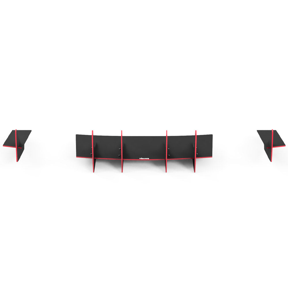 2018-2026 Subaru BRZ Genali VR2 Rear Diffuser, ABS - view 2
