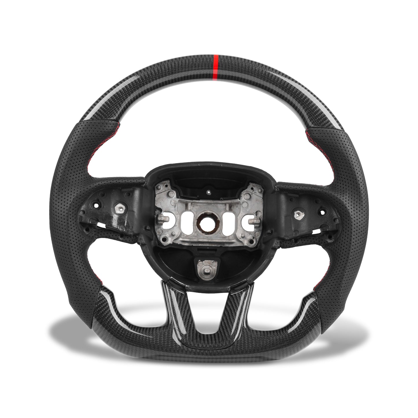 2015-2024 Dodge Challenger Carbon Fiber Steering Wheel Core Pre Manufactured