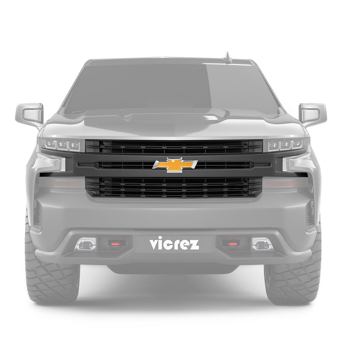 2019-2021 Chevrolet Silverado Replacement Front Grille
