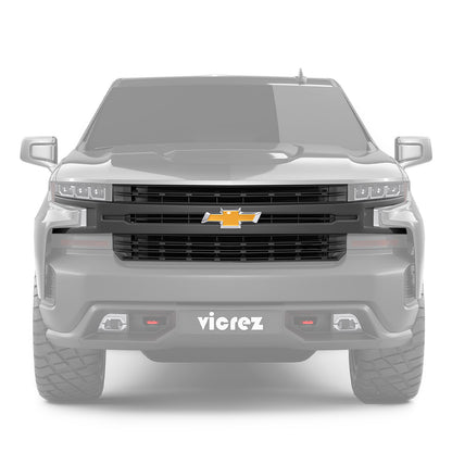 2019-2021 Chevrolet Silverado Replacement Front Grille