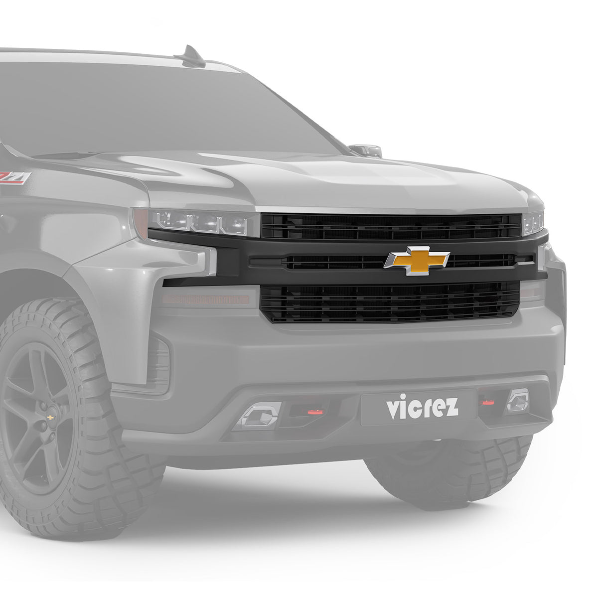 2019-2021 Chevrolet Silverado Replacement Front Grille