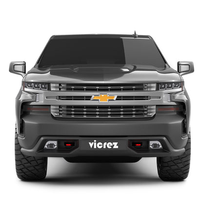 2019-2021 Chevrolet Silverado Replacement Front Grille (Part VZ104485)