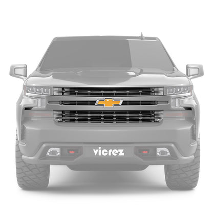 2019-2021 Chevrolet Silverado Replacement Front Grille (Part VZ104485)