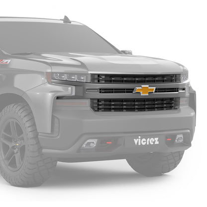 2019-2021 Chevrolet Silverado Replacement Front Grille (Part VZ104485)