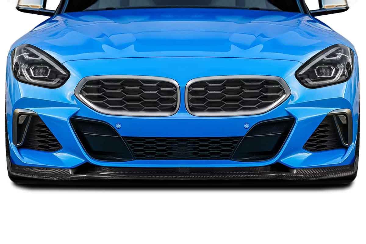 2019-2023 BMW Z4 Zamba Front Lip Spoiler Air Dam, Carbon Fiber - view 1