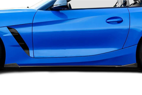 2019-2023 BMW Z4 Carbon Creations Zamba Side Skirt Rocker Panel Splitters - 2 Pieces (s)