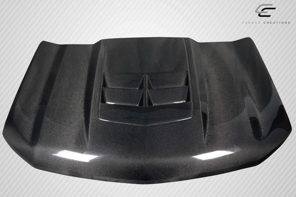 2019-2023 Chevrolet Silverado 1500 ZL1 Look Hood, Carbon Fiber - view 2
