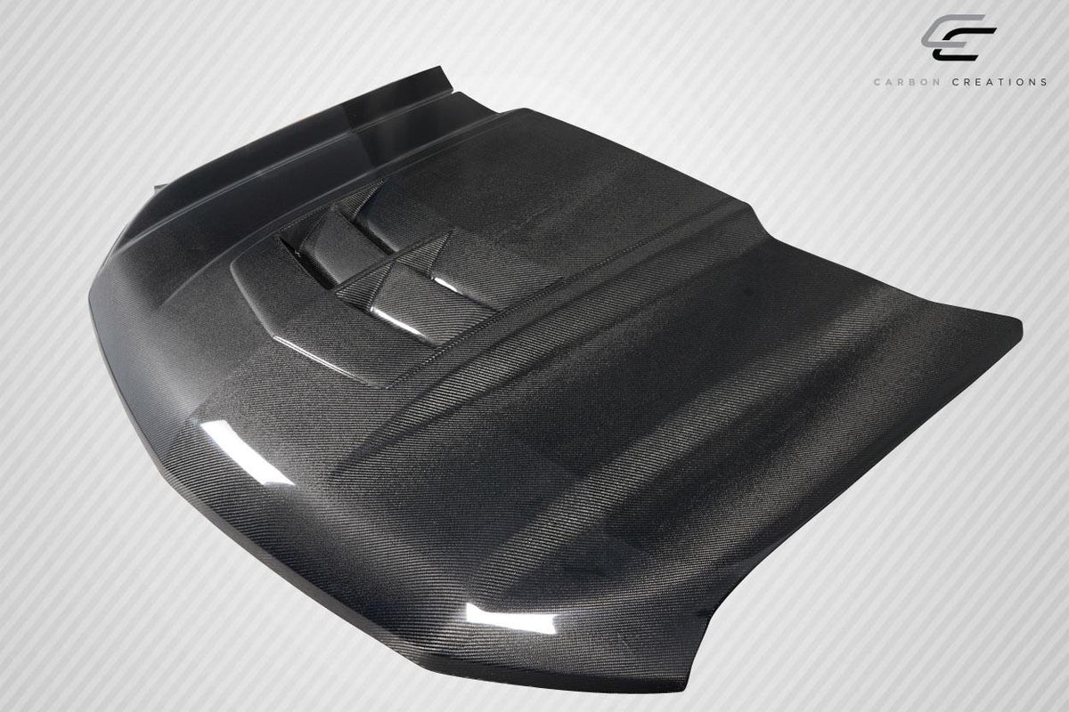 2019-2023 Chevrolet Silverado 1500 ZL1 Look Hood, Carbon Fiber - view 4