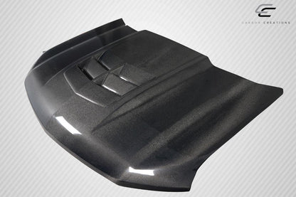 2019-2023 Chevrolet Silverado 1500 ZL1 Look Hood, Carbon Fiber - view 4