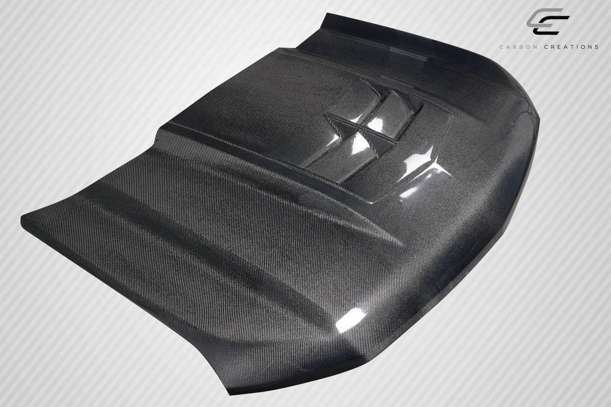 2019-2023 Chevrolet Silverado 1500 ZL1 Look Hood, Carbon Fiber - view 6