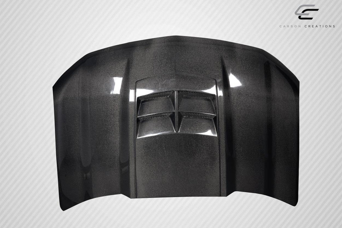 2019-2023 Chevrolet Silverado 1500 ZL1 Look Hood, Carbon Fiber - view 7