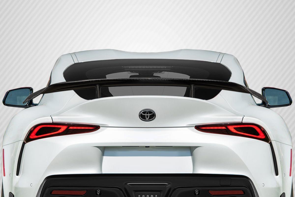 2019-2023 Toyota Supra A90 AG Design GT Rear Wing Spoiler, Carbon - view 1