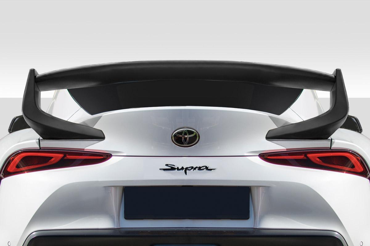 2019-2023 Toyota Supra A90 Super Speed Rear Wing Spoiler, Fiberglass - view 1
