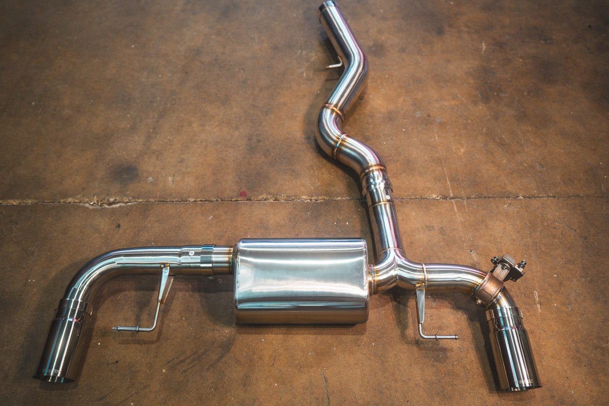 2019-2024 BMW G20/G22 330i/430i Valved Axleback Exhaust System