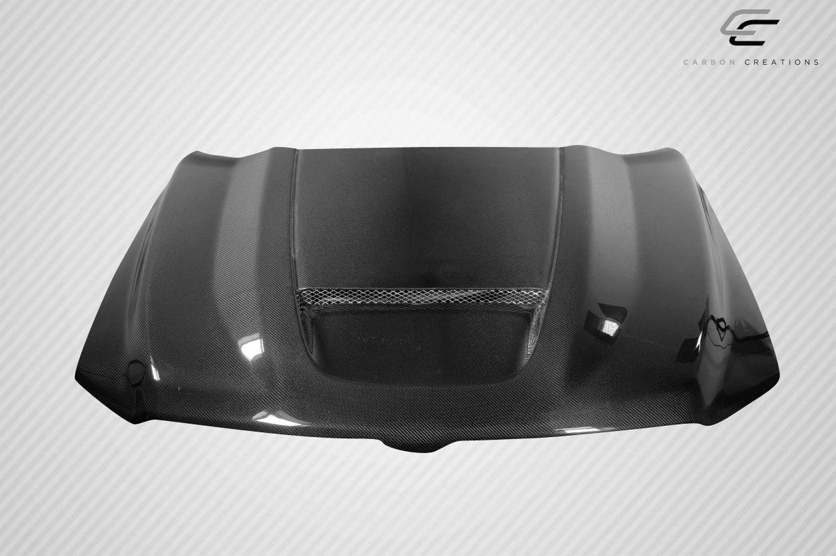 2019-2025 Dodge Ram 1500 SRT Ram Air Hood, Carbon Fiber - view 2