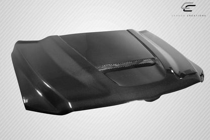 2019-2025 Dodge Ram 1500 SRT Ram Air Hood, Carbon Fiber - view 4