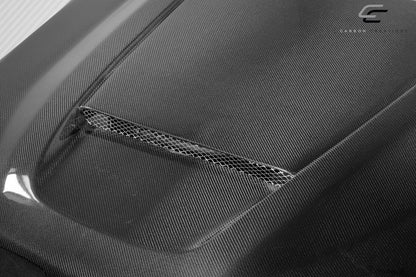 2019-2025 Dodge Ram 1500 SRT Ram Air Hood, Carbon Fiber - view 5