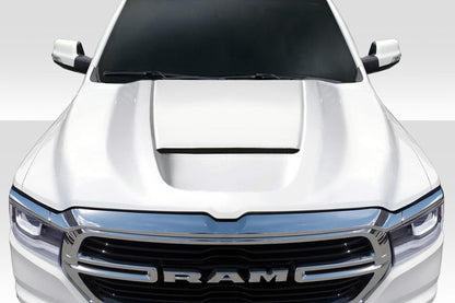 2019-2025 Dodge Ram 1500 SRT Ram Air Hood, Fiberglass - view 1