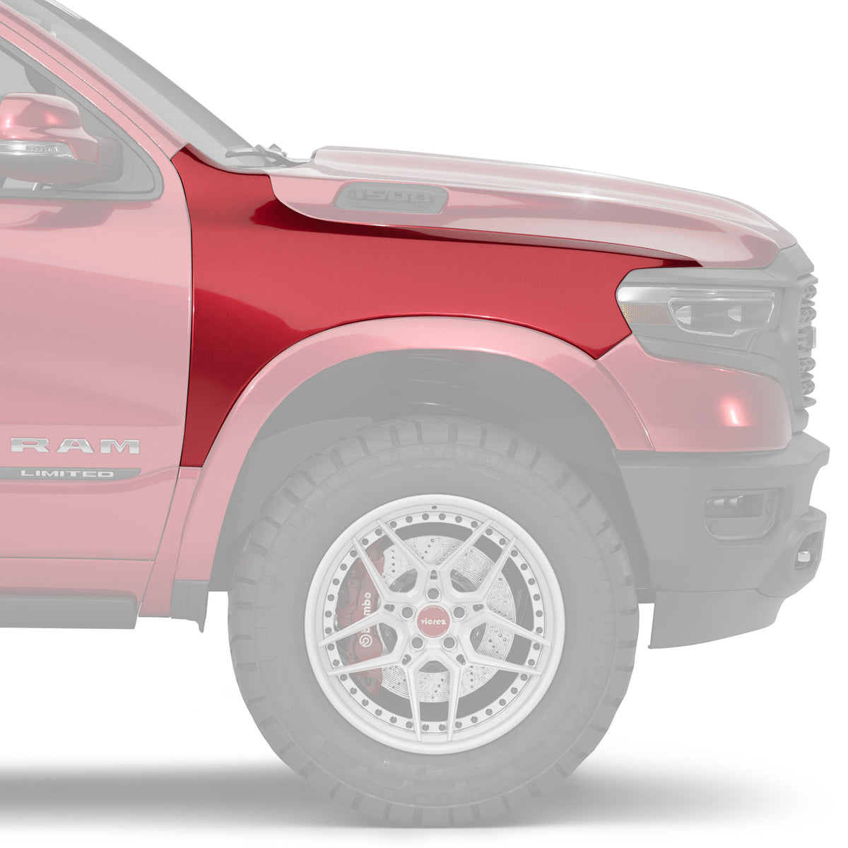 2019-2025 RAM 1500 Replacement Front Fender Right Passenger Side