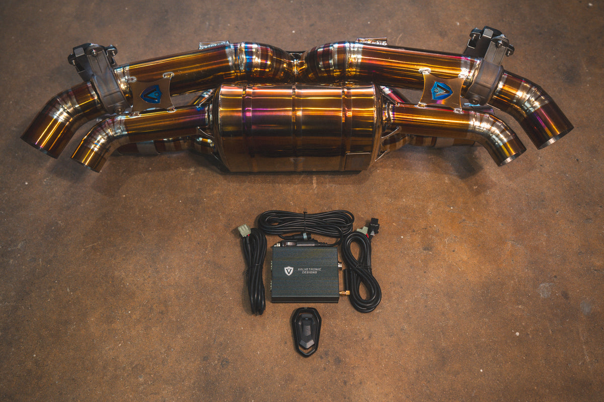 2019-2025 Valvetronic Valved Sport Exhaust System for Porsche 992 Carrera / Turbo