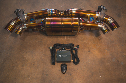 2019-2025 Valvetronic Valved Sport Exhaust System for Porsche 992 Carrera / Turbo