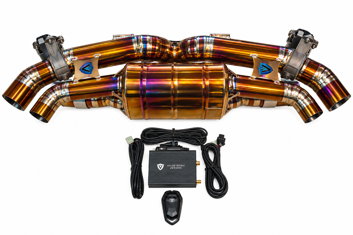 2019-2025 Valvetronic Valved Sport Exhaust System for Porsche 992 Carrera / Turbo