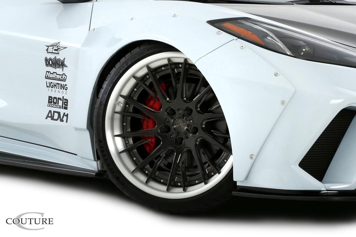 2020-2023 Chevrolet Corvette C8 Gran Veloce Wide Body Kit, Fiberglass - view 4