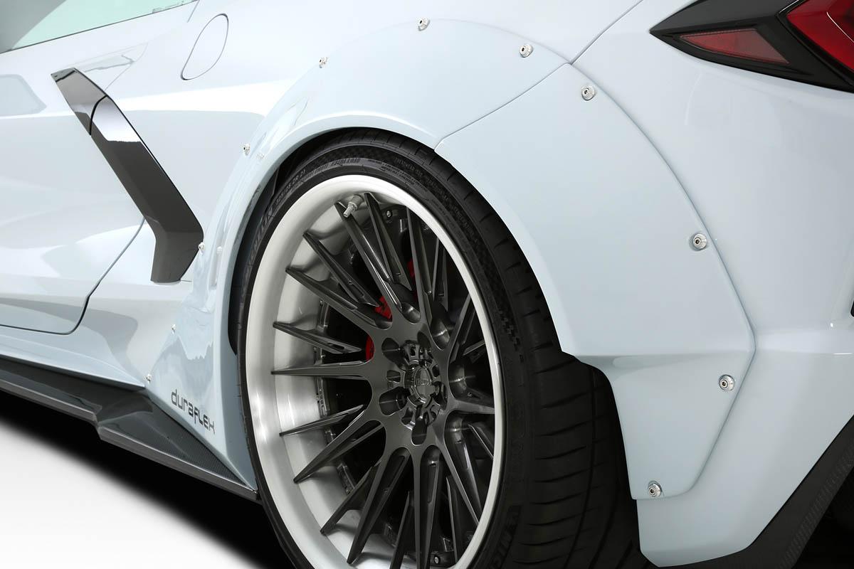 2020-2023 Chevrolet Corvette C8 Gran Veloce Wide Body Kit, Fiberglass - view 8