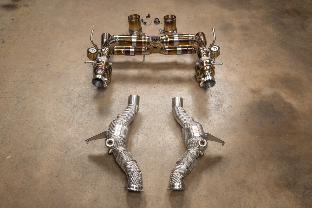 2020-2023 Ferrari F8 Valved Sport Exhaust System