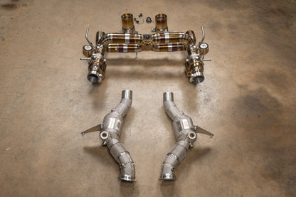 2020-2023 Ferrari F8 Valved Sport Exhaust System