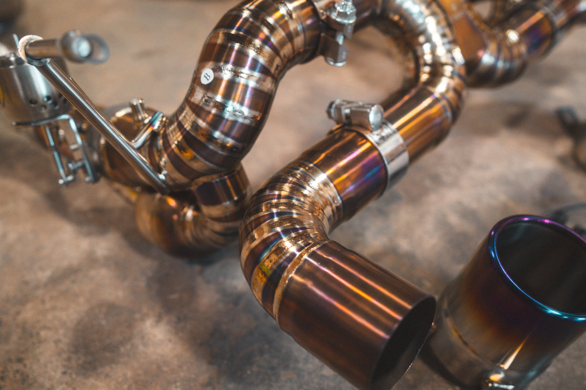 2020-2023 Ferrari F8 Valved Sport Exhaust System