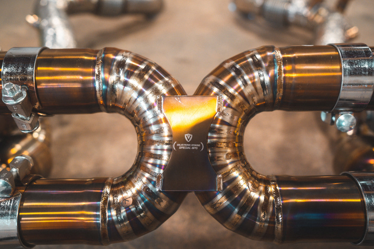 2020-2023 Ferrari F8 Valved Sport Exhaust System