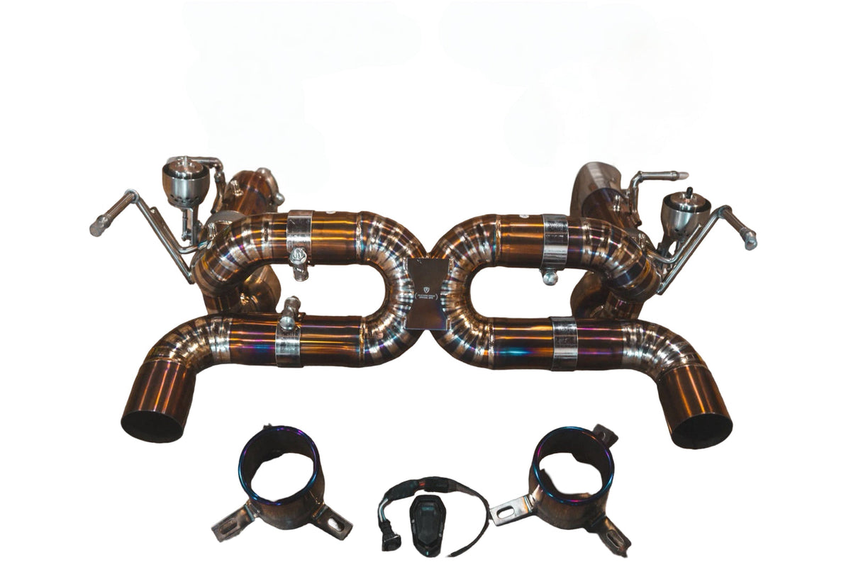 2020-2023 Ferrari F8 Valved Sport Exhaust System