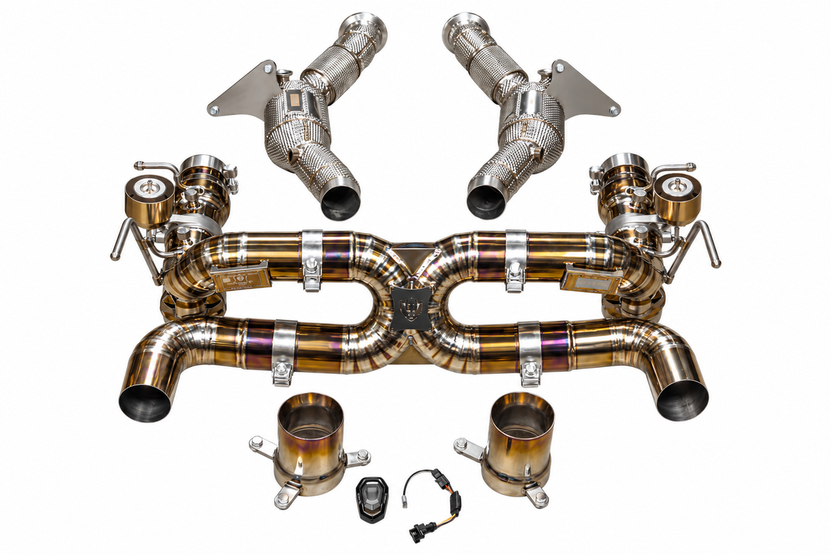 2020-2023 Ferrari F8 Valved Sport Exhaust System