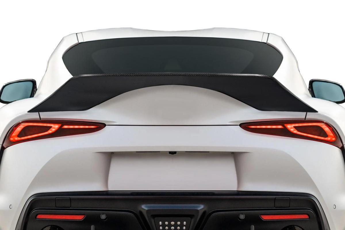 2020-2023 Toyota Supra Omega Rear Wing Spoiler, Carbon Fiber - view 1
