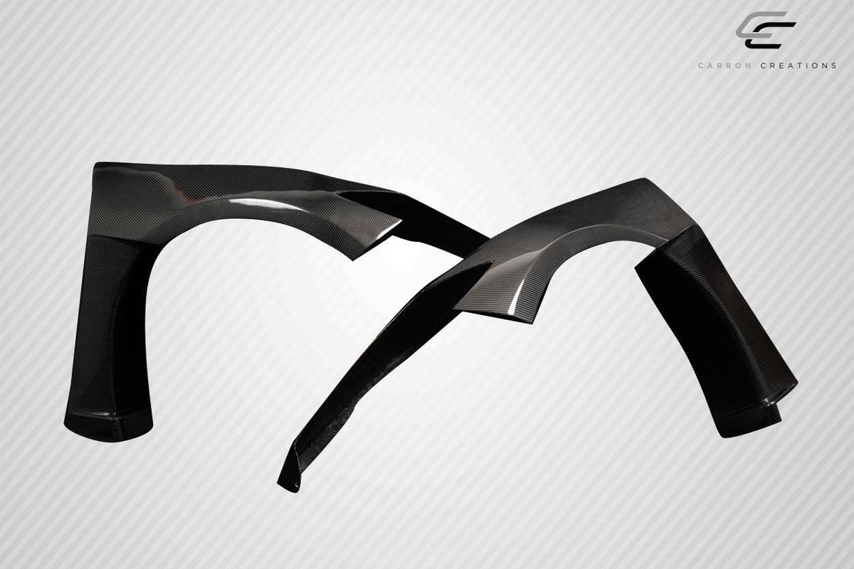 2020-2025 Chevrolet Corvette C8 Gran Veloce Front Fenders, Carbon - view 2
